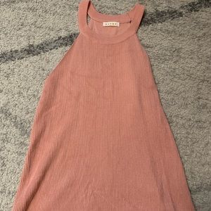Light pink sweater tank